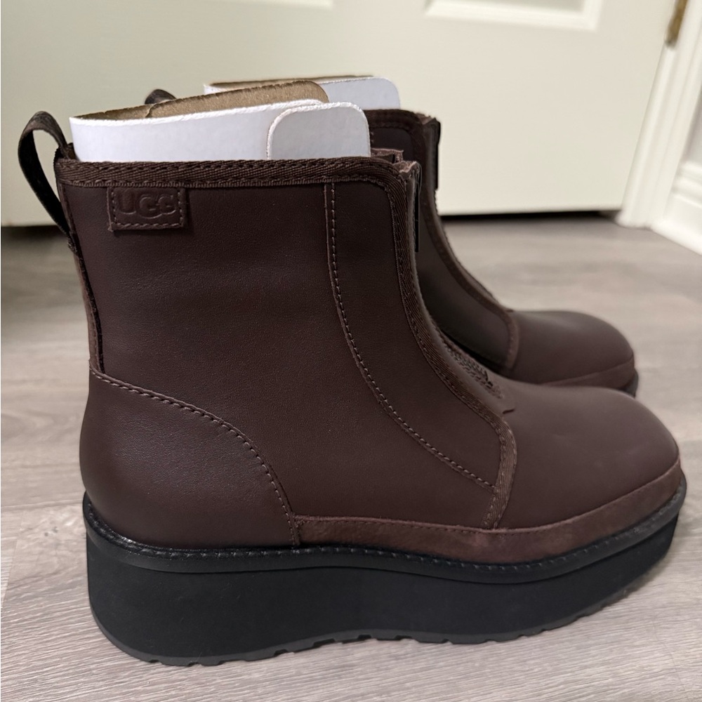 UGG Chocolate Brown Platform Boots